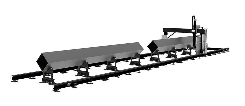 Лазерный маркировщик H-образных балок 3D пятиосевой специальный